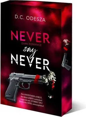 Image de NEVER say NEVER – Band 1: Dark Romance Thrill Buch, veredelte Liebhaberausgabe mit Farbschnitt