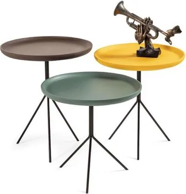 Produktbild von Couchtische Tische Designer Beistelltische Couchtische 3 tlg. Möbel
