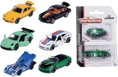 Produktbild von Majorette Porsche Premium Modellauto, Metall, Maßstab 1/64, Zufälliges Modell, Ab 3 Jahren