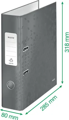 Produktbild von Leitz 180° WOW, A4, Karton, Violett, 600 Blätter, 80 g/m², 8 cm