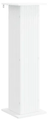 Image de Support de Plante Blanc 30,5 x 30 x 100,5 cm Bois d'ingénierie