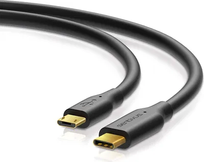 Produktbild von Sentivus U204-200 Pro Series USB 2.0 Daten-/Ladekabel (Micro USB Stecker auf USB 3.1-C Stecker), 2,00m, schwarz