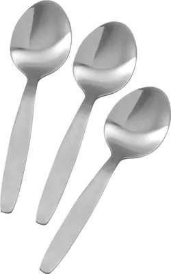 Produktbild von Fackelmann Kaffeelöffel Arlberg Nirosta 13,5 cm, 3 Stück