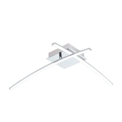 Produktbild von LED-Deckenleuchte Chrom Weiß Nevado