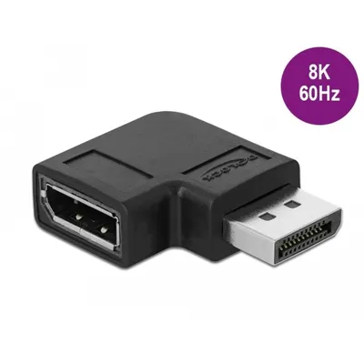 Produktbild von DeLOCK 66297, DisplayPort, DisplayPort, Schwarz