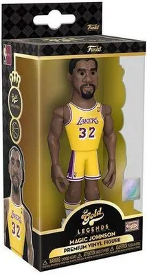 Produktbild von NBA Losangeles Lakers - Magic Johnson - Funko Gold Vinyl Figur