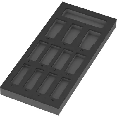 Produktbild von 9825 Schaumstoffeinlage für Zyklop C 1/2" Impaktor Deep Steckschlüsseleinsatz Set 1, leer