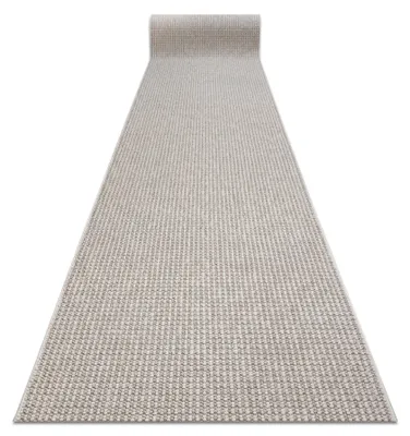 Produktbild von Läufer CASABLANCA LOOP weiß / beige, Schleife weich 100cm beige 100x240 cm