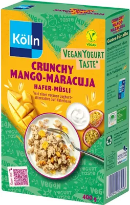 Produktbild von Kölln Crunchy Mango-Maracuja Hafer-Müsli, 400g