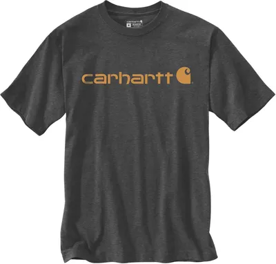 Immagine prodotto di Carhartt Core Logo Maglietta a maniche corte dal taglio rilassato Grigio L Uomo Grigio L