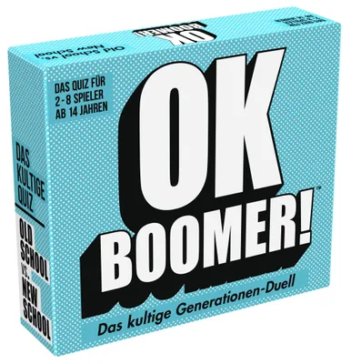 Produktbild von Goliath OK Boomer!, Kartenspiel ab 14 Jahren, Gesellschaftsspiel für Spieleabend