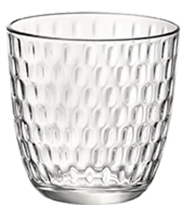 Produktbild von Set von Bormioli Rocco Slot Transparentes Glas Tassen geprägt 290 ml 6 Einheiten