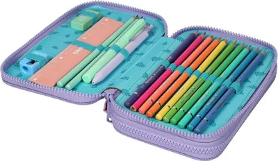 Image de COOLPACK Trousse JUMPER 2, STITCH Disney Fashion 35pcs (remplie)