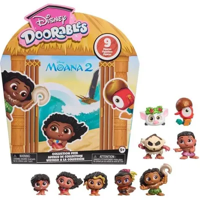 Immagine prodotto di Set da collezione Doorables Moana, Doorables Disney, figurina da collezione alta 3,8 cm, dai 5 anni in su