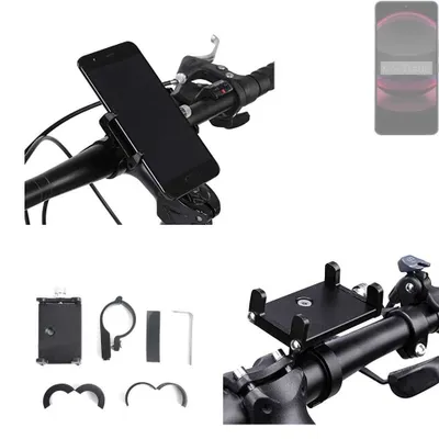 Produktbild von K-S-Trade Handyhalterung für das Fahrrad kompatibel mit Sharp Aquos R8s Pro Halter Lenkstange Fahrradhalterung Motorrad Bike Mount Befestigung