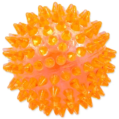 Zdjęcie produktu dla Zabawka DOG FANTASY piłka gwiżdżąca pomarańczowa 6 cm 1 szt