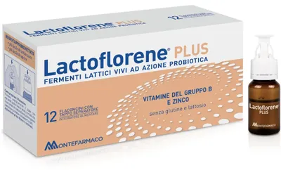 Immagine prodotto di Lactoflorene Plus 12 Flaconcini 10 Ml