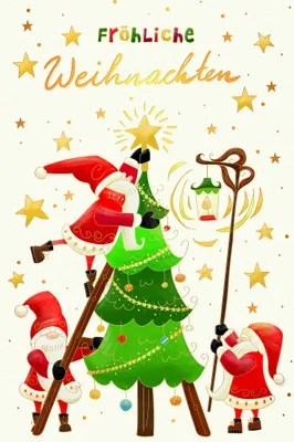 Produktbild von Weihnachten Grußkarte - Glückwunschkarte mit Umschlag Skorpion`s Art