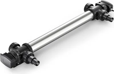 Produktbild von SunSun CUV-772 jezírková čistička 8000 l/h / 72 W UVC, předčistička pro jezírkový filtr a jezírkové čerpadlo, čistička vody s UV lampou, světelný filtr pro ochranu proti řasám