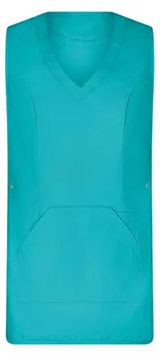 Zdjęcie produktu dla Fartuch Exner 347 | Soft-Touch - Kolor: Teal - Rozmiar: I (36-42)