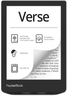 Immagine prodotto di Libro elettronico PocketBook Verse 6" 8GB Grigio nebbia
