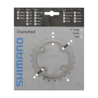 Produktbild von Shimano-Kette Top XT 10V Double FCM-789 Y1ML24000 24T