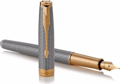 Produktbild von Parker Sonnet, Silber, Kartuschenfüllsystem, Blau, Silber, Gold, Gold