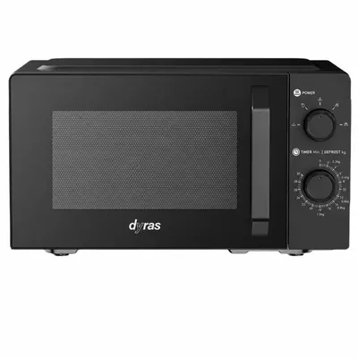 Productafbeelding van Dyras MW-1019MB, 700 watt, 19 liter, 5 vermogensniveaus, mechanisch, zwart, magnetron