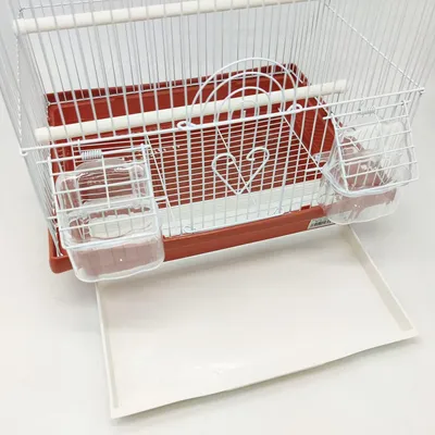 Produktbild von Vogelkäfig für Wellensittich und Kanarienvogel mit Zubehör - BPS-1232