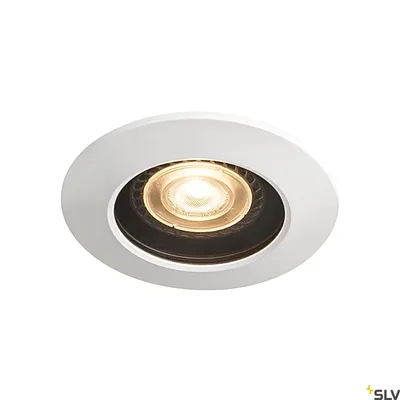 Immagine prodotto di Varu plafoniera da incasso GU10 IP65 bianco e nero tonda