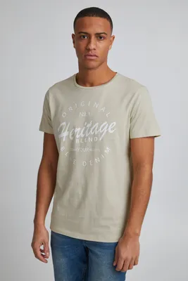 Produktbild von BLEND BHAbraham - 20714403ME Herren T-Shirt Kurzarm Shirt mit Print