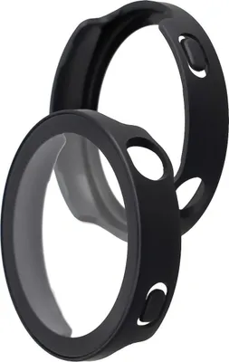 Produktbild von Schutzhülle mit Glas für Huawei Watch GT6 41 mm. Bizon Case Watch Adamo, mattes Schwarz