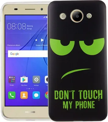 Produktbild von Dont Touch My Phone Handyhülle Huawei Y3 2017 Silikon