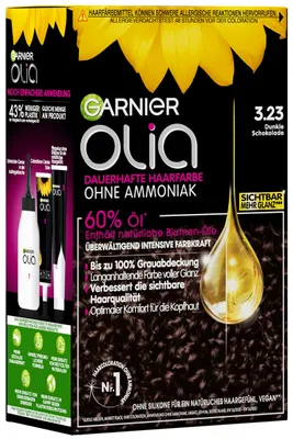 Produktbild von Garnier Olia Dauerhafte Haarfarbe ohne Ammoniak, Mit pflegenden und natürlichen