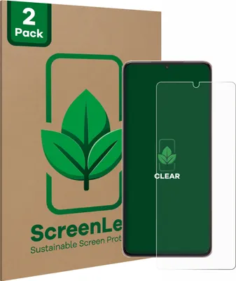 Produktbild von 2x ScreenLeaf Schutzfolie für Samsung Galaxy S21 Ultra 5G Displayschutz Display Schutz Folie Klar Transparent