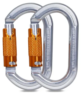 Produktbild von Aluminium-Kletterkarabiner mit