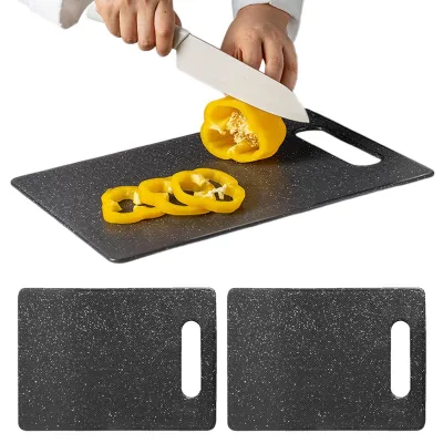 Immagine prodotto di Set di 2 taglieri neri in plastica per la cucina