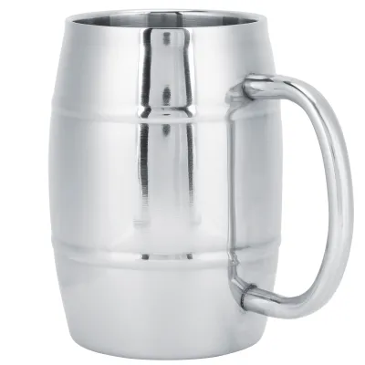 Zdjęcie produktu dla Kubek do piwa, kubek do piwa ze stali nierdzewnej, kubek do kawy, kubek kempingowy, kubek na wodę 470 ml, naczynia do picia