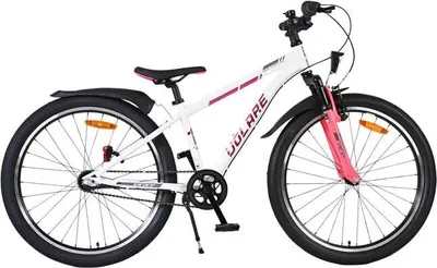 Produktbild von Volare XC Race Kinderfahrrad - 24 Zoll - Nexus 3 - Weiss/Pink