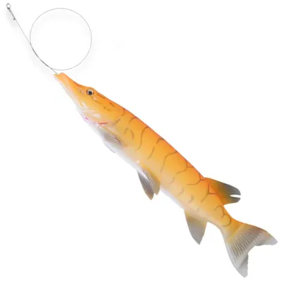Produktbild von Savage Gear 3D Line Thru Pike Hecht Gummifisch Albino Pike (20cm-66g/30cm-210g) , Länge / Gewicht:30cm -210g