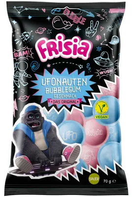 Produktbild von Frisia Ufonauten Bubble Gum 70g