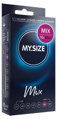 Immagine prodotto di My.Size Mix Preservativi misura 6, 64 mm, confezione standard, 10 Pezzi