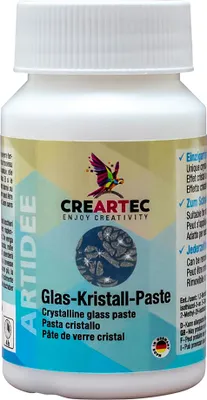 Produktbild von CREARTEC Glaskristall-Paste - 300g - zum Inszenieren von realistischen Schneewelten - für glänzende Effekte