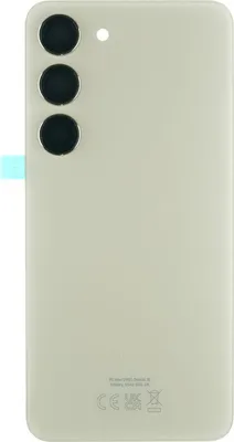 Produktbild von Gehäuse Rückseite für Samsung Galaxy S23 (SM-S911B), weiß