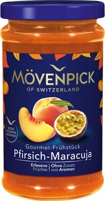 Zdjęcie produktu dla Mövenpick Gourmet Breakfast brzoskwinia i marakuja, 250 g