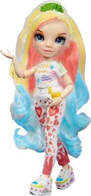 Zdjęcie produktu dla Rainbow High Color & Create Fashion Doll- Character 1 (blue eyes), Lalka modowa, Damski, 6 lat(a), Dziewczyna, 500 g, Wielobarwny