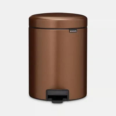 Produktbild von Brabantia NewIcon, 5 l, Rund, Stahl, Braun, Belgien, 20,5 cm