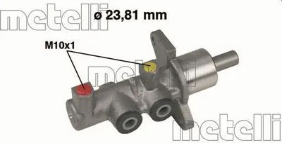 Produktbild von METELLI 05-0379 Bremszylinder Hauptbremszylinder für OPEL Astra G CC (T98) Zafira A (T98) Astra G Caravan (T98) ASTRA G Cabriolet (F67) Astra G Coupe