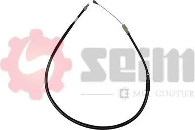 Produktbild von SEIM Handbremsseil Seilzug Feststellbremse passend für MERCEDES-BENZ SPRINTER 3,5-t Kasten (906) Hinten Links Hinten Rechts 554313