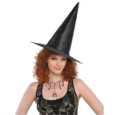 Produktbild von Klassischer Hexenhut für Damen in Schwarz
